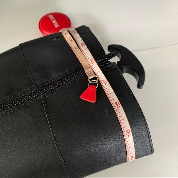 Karen Scott Deliee Black Round-toe Zip-up Block Heel Knee High Boots US 7.5 M WC - Picture 8 of 11